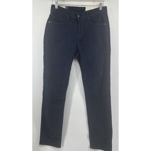 Marine Layer Slim Straight Corduroy Pants Tag 32/32 Measure 31/32 Navy NWT